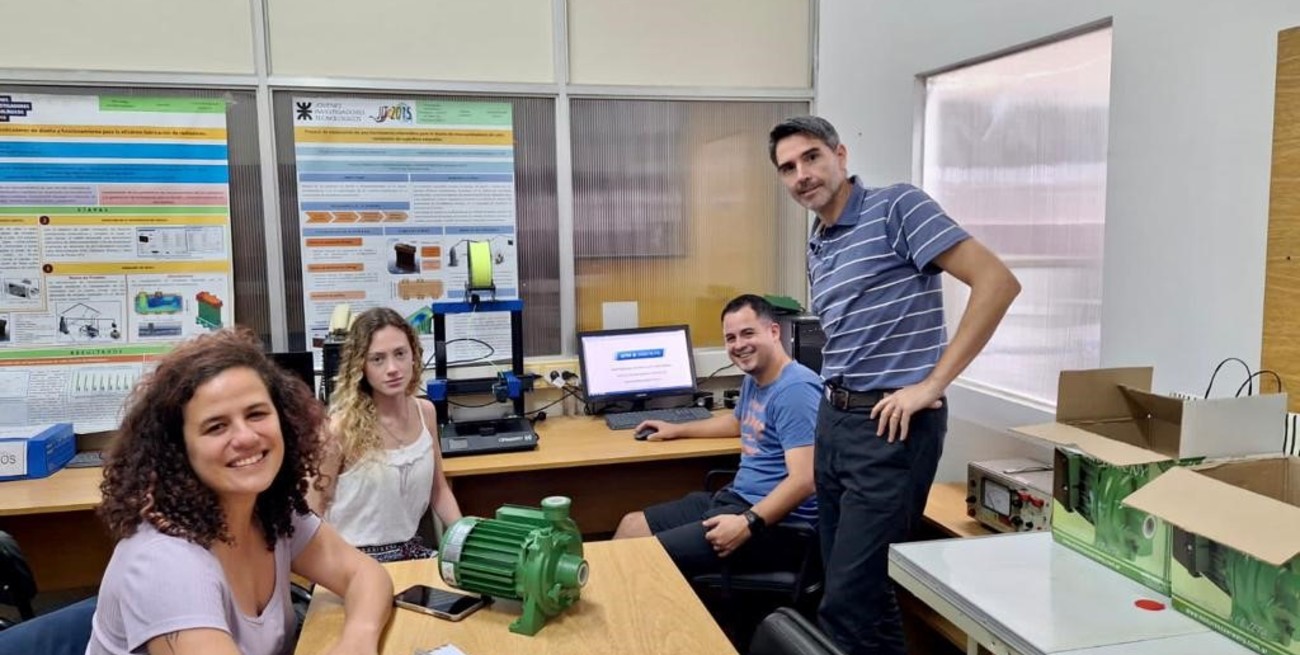 El Laboratorio de Mantenimiento Industrial "Carlos Alzamendi" del Departamento de Ingeniería Industrial. 