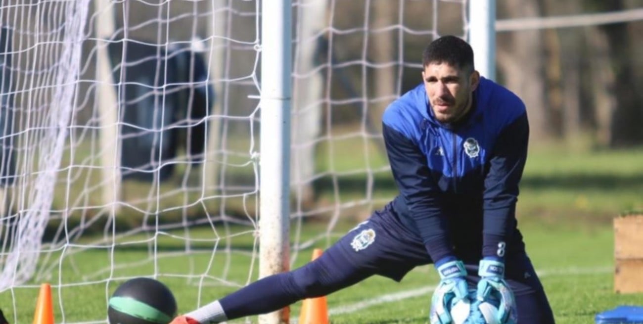 Nelson Insfrán atajará ante Colón su tercer partido en lo que va de toda la temporada 2023.