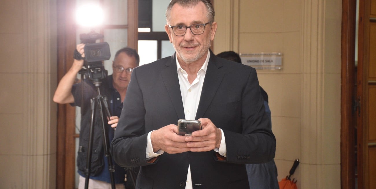 Germán Lerche, expresidente del Club Atlético Colón, fue absuelto tras ser juzgado por “administración fraudulenta”. Crédito: Flavio Raina
