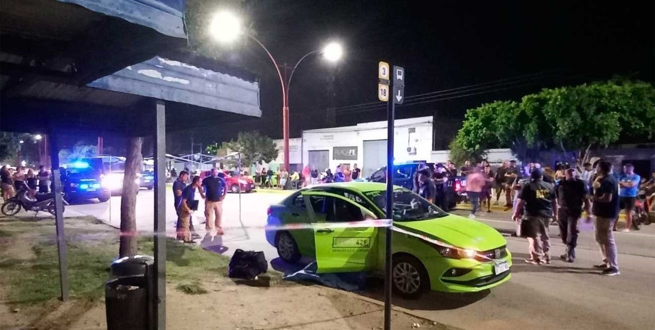 Un agente del Servicio Penitenciario que trabajaba como chofer de remís, mató a un delincuente en un intento de robo, en la entrada a Villa Hipódromo. Crédito: Archivo
