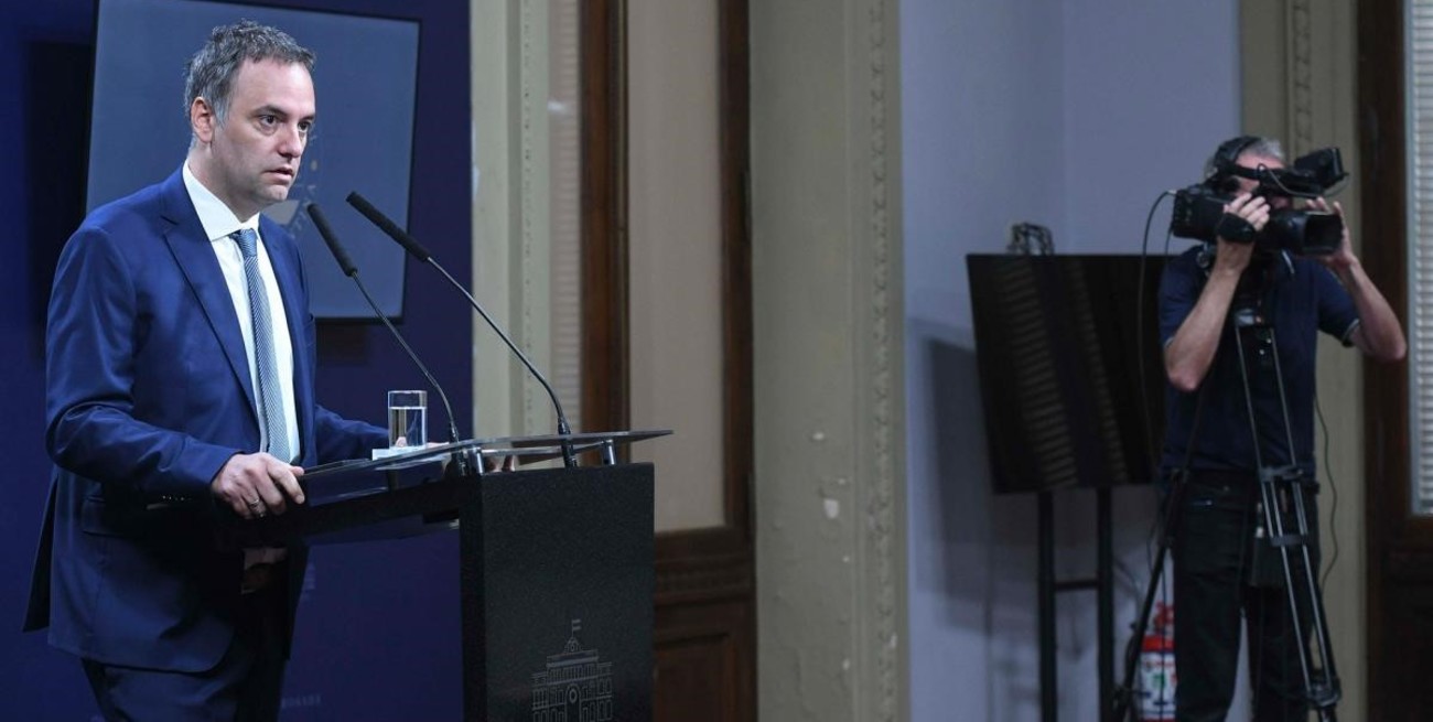 El vocero presidencial recalcó la importancia que se apruebe "lo antes posible y por el bien de todos" el proyecto de ley "Bases". Crédito: Télam.