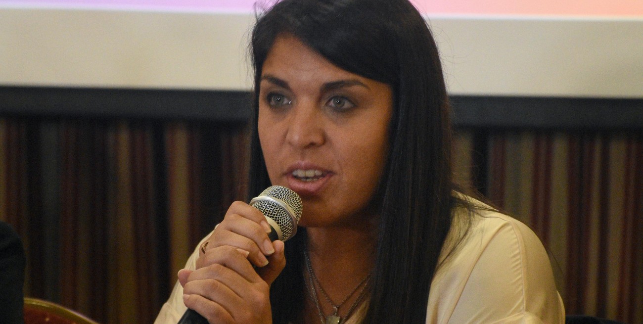 Daiana Gallo Ambrosis está a cargo de los comedores escolares. Crédito: Pablo Aguirre