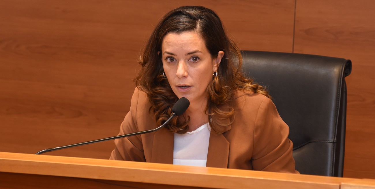 La jueza Celeste Minniti sentenció a la mujer a 2 años de prisión en suspenso y reglas de conducta. Foto: Mauricio Garín
