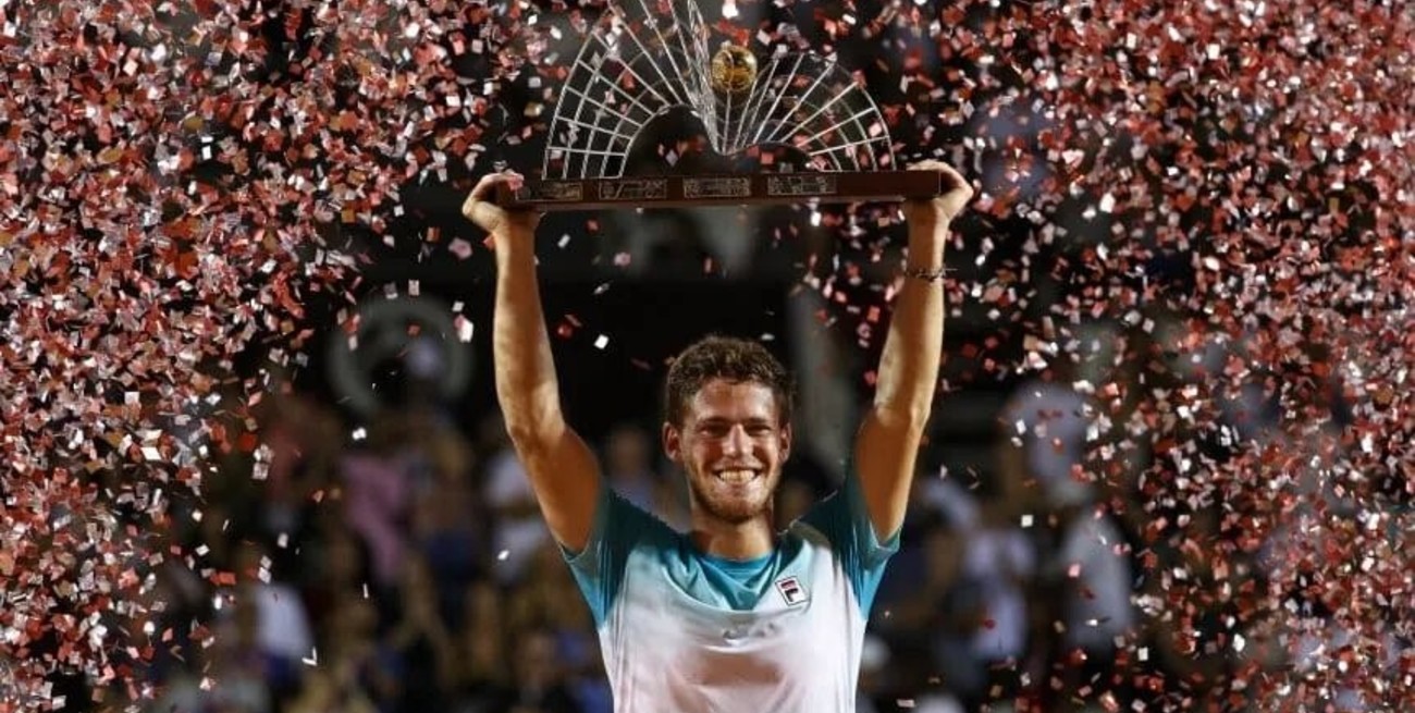 El último argentino en ganar el Río Open fue el Peque Schwartzman en 2018.