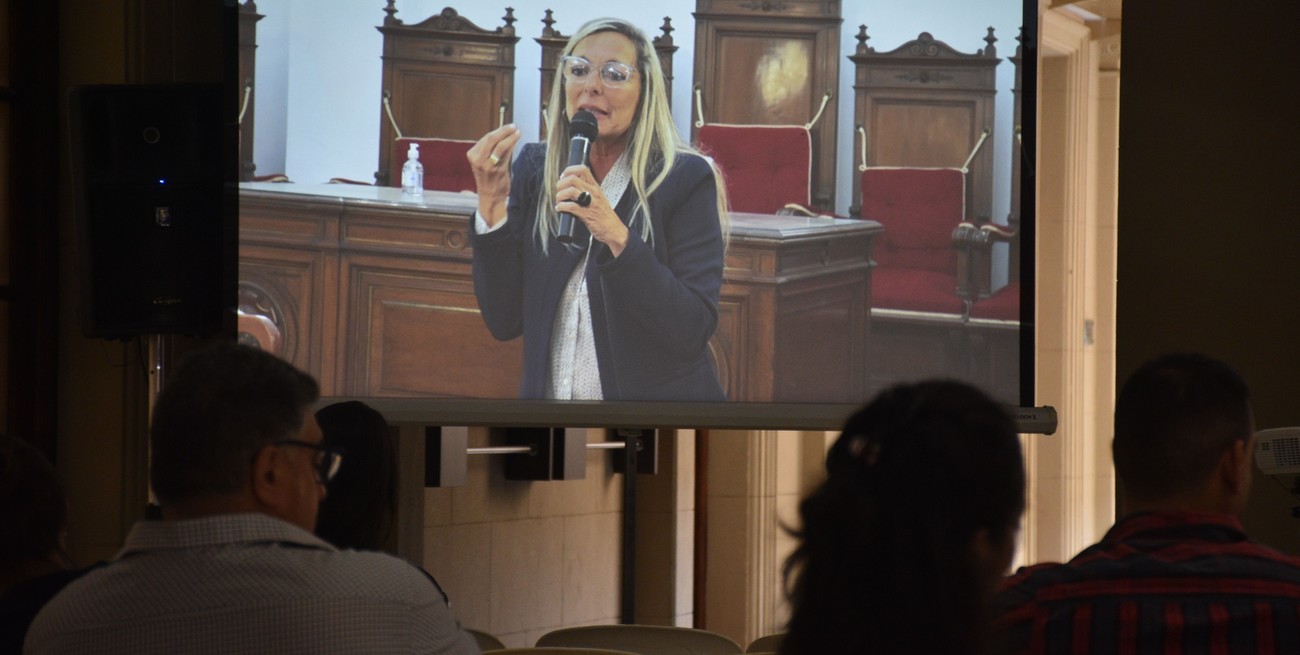 Desde el inicio de su gestión al frente del Sppdp, Balangione postuló que “la Defensa Civil tiene que estar unida con la Penal”. Foto: Mauricio Garín