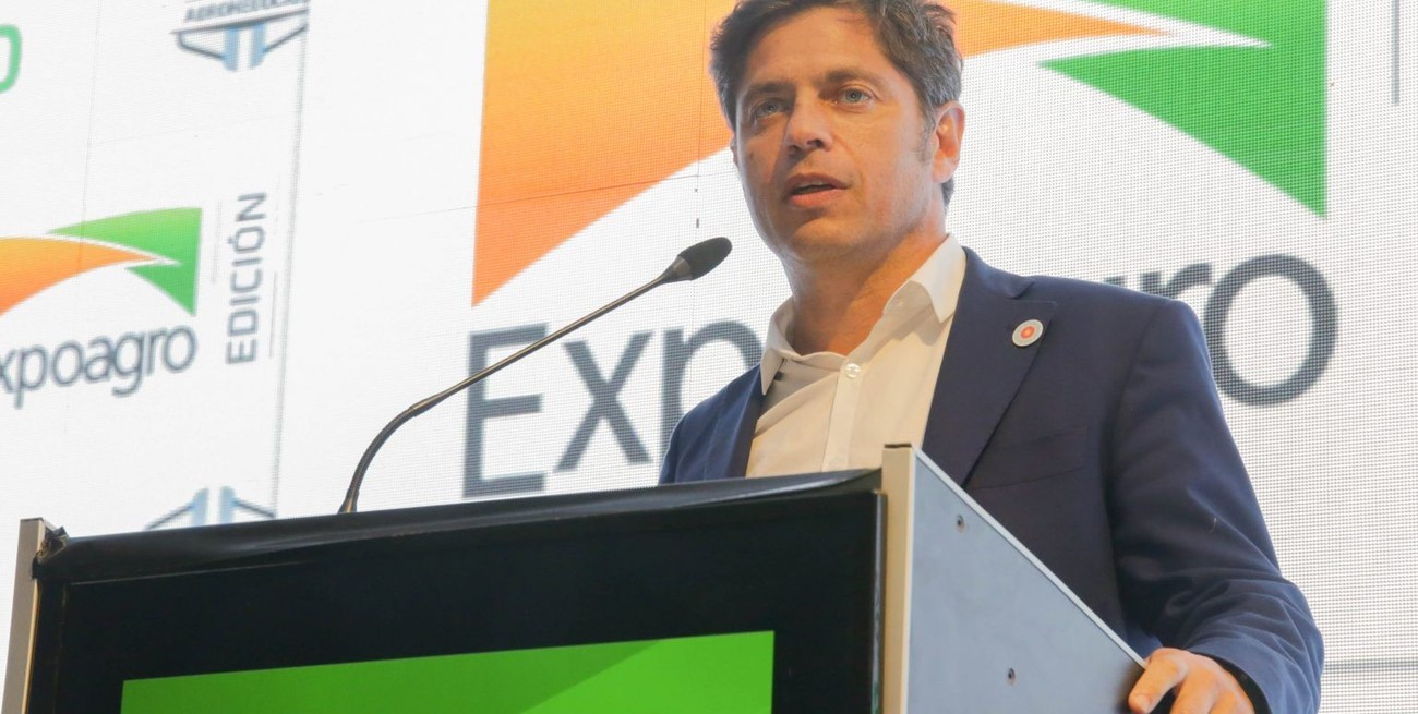 “Es cierto también que somos la principal provincia agropecuaria de la Argentina”, enfatizó el gobernador de Buenos Aires, Axel Kicillof. Foto: Campolitoral