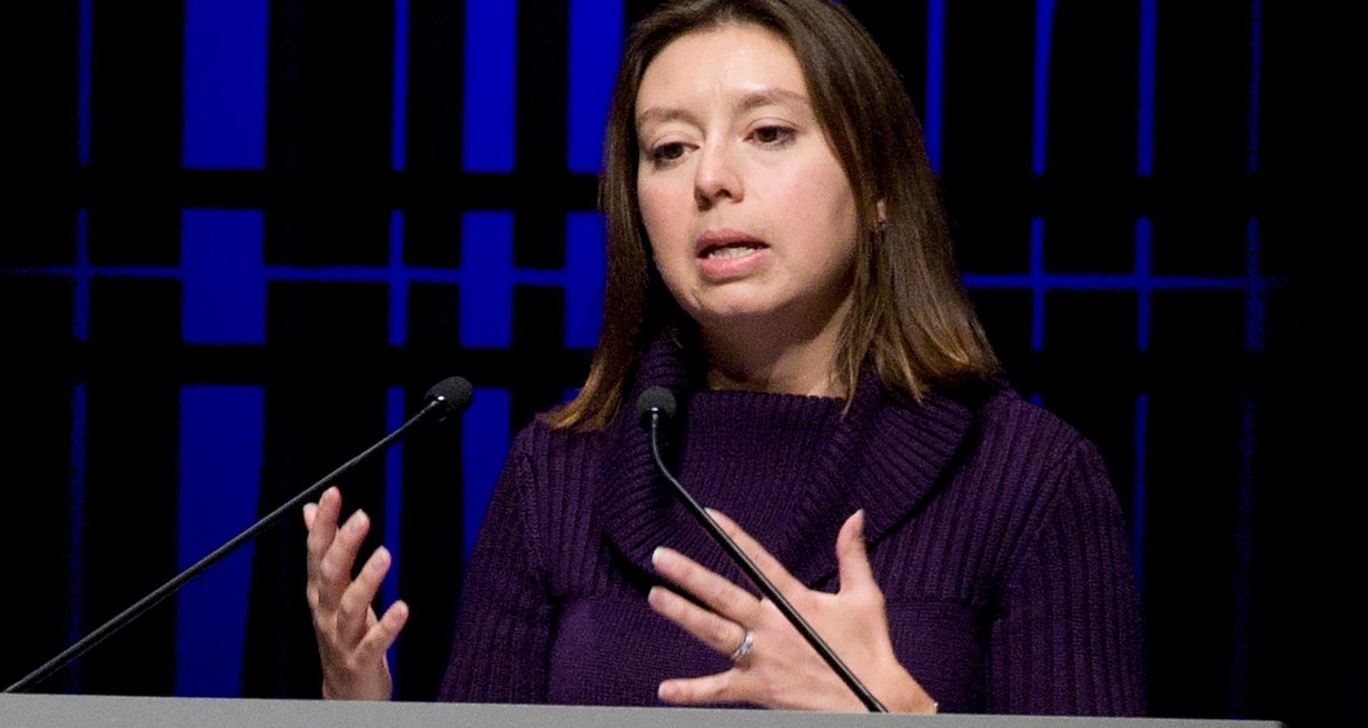 Julie Kozack, portavoz del Fondo Monetario Internacional.