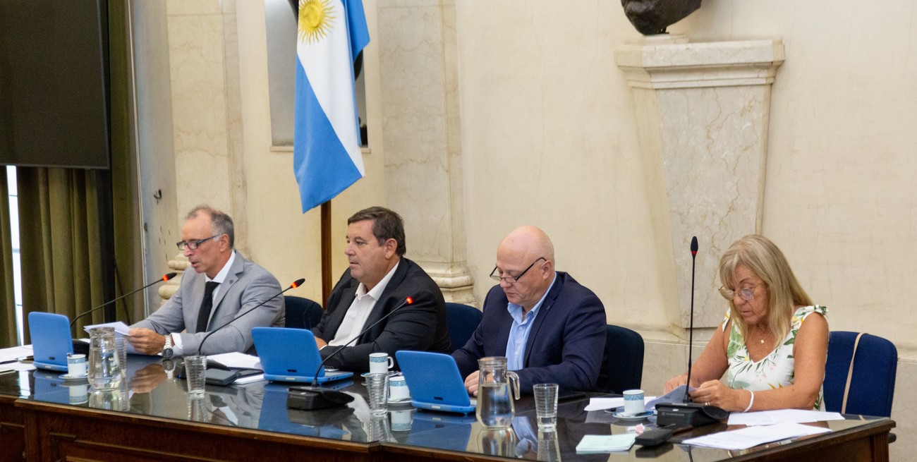El Consejo Superior de la UNL tuvo su primera sesión ordinaria del año este jueves. Crédito: Gentileza