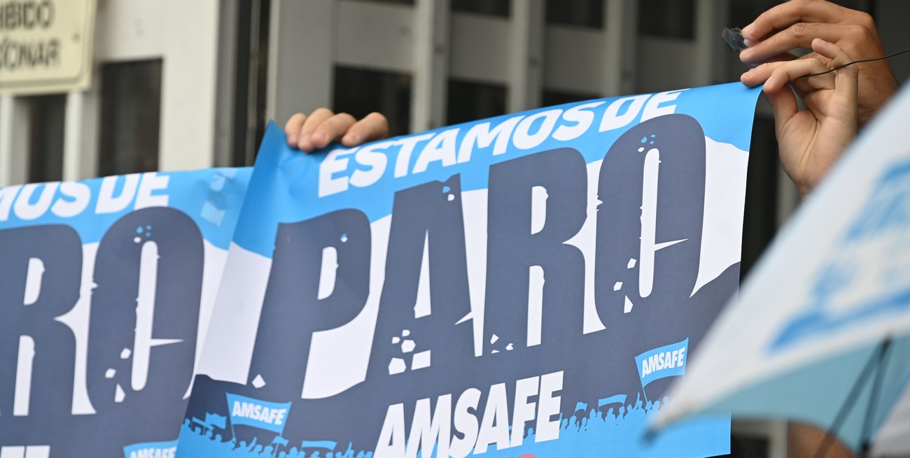 Este martes y miércoles hay 48 horas de paro docente. Crédito: Mauricio Garín
