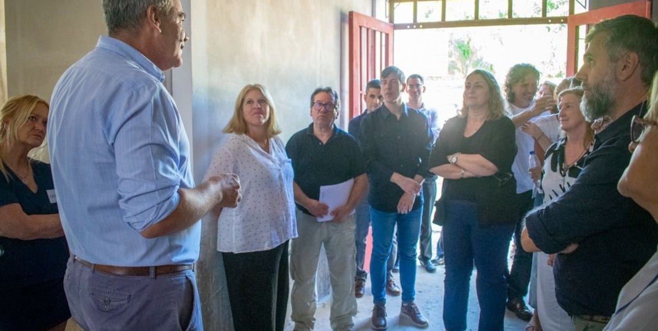 "Pusimos al día todos los papeles y hemos saldado las deudas, lo que nos permitió retomar el buen ritmo de la obra para prontamente finalizarla", dijo Marcelo Pascualón, de Obras Públicas. Crédito: Gentileza