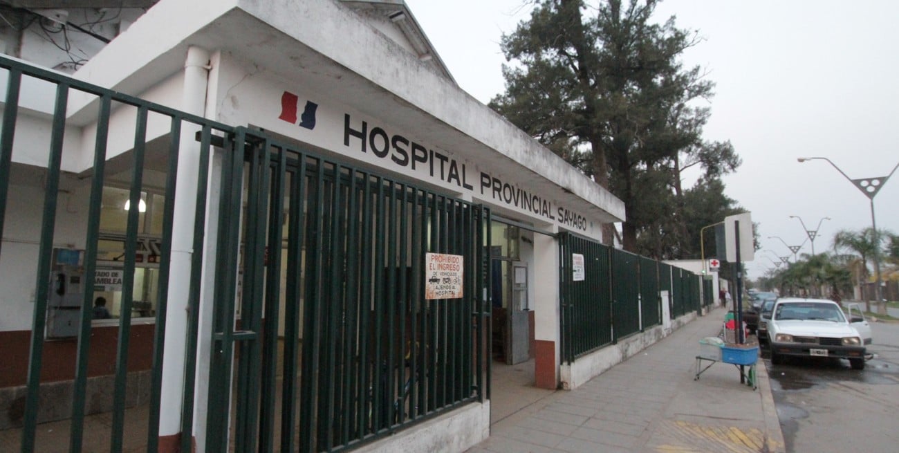 El Hospital Sayago está ubicado al norte de la ciudad de Santa Fe. Crédito: Archivo / Pablo Aguirre