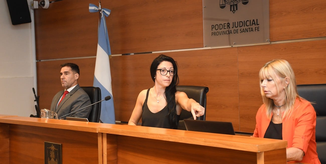 César Oscar Pérez (68) fue declarado culpable por el tribunal conformado por los jueces José Luis García Troiano, Luciana Labanca y Rosana Carrara: Foto: Flavio Raina
