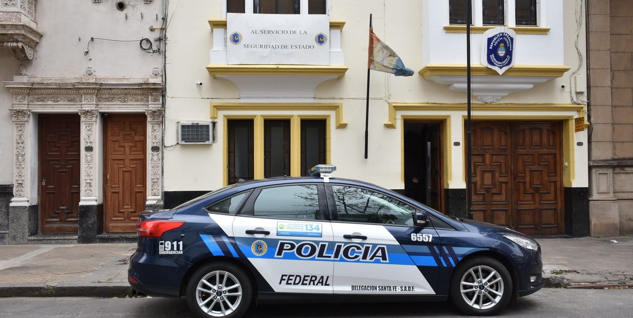 La División Unidad Operativa Santa Fe (DUOF) de la PFA fue allanada el miércoles pasado por Gendarmería. Foto: Archivo