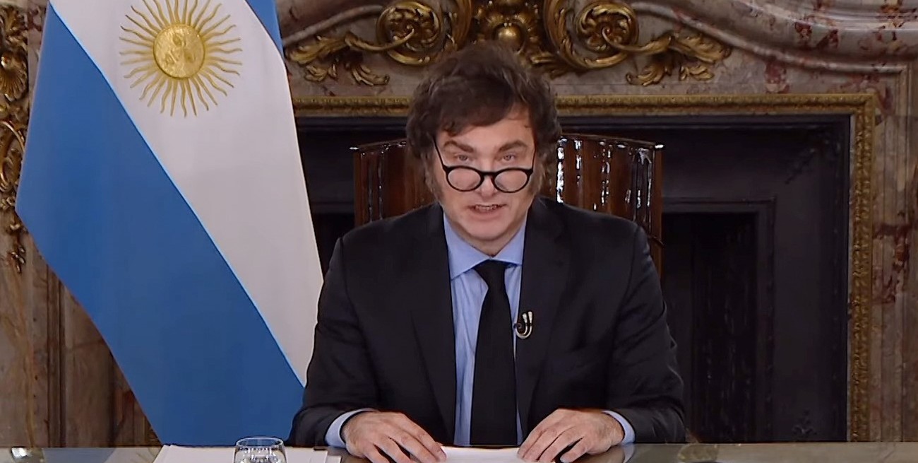 En el arranque de la semana, desde el Poder Ejecutivo se buscó establecer la impronta informativa con una muy anunciada y esperada conferencia de prensa del Presidente. Foto: Archivo