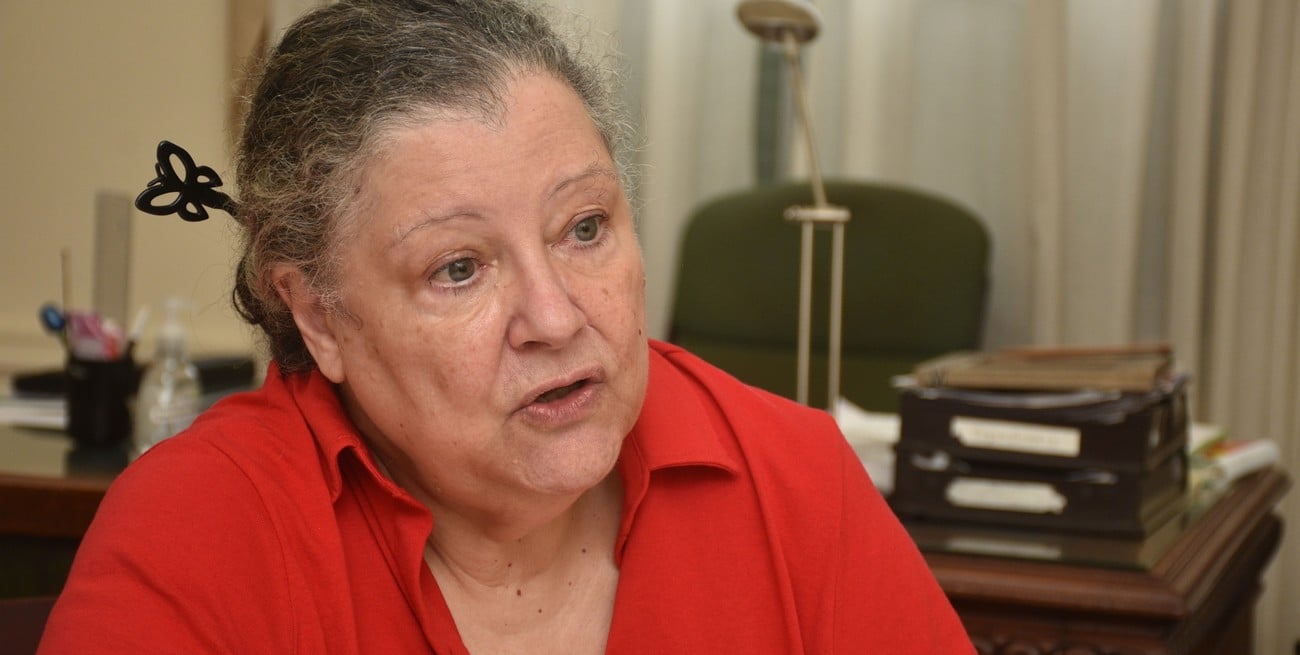 "Datos, espíritu crítico, solidez en el respaldo de conocimiento, son parte de las responsabilidades éticas de las universidades y de la ciencia pública", dice Diana Maffía. Foto: Guillermo Di Salvatore