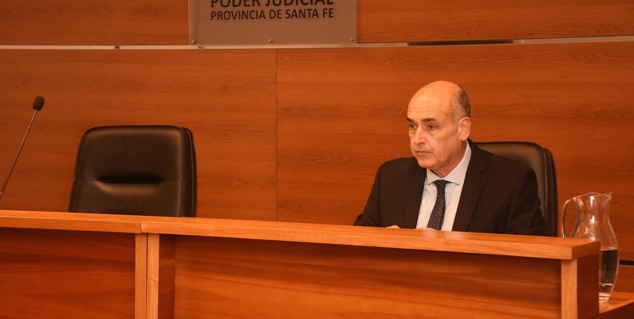El juicio está a cargo del juez Pablo Busaniche (foto) quien al cabo de una semana deberá definir si son inocentes o culpables . Foto: Guillermo Di Salvatore/Archivo