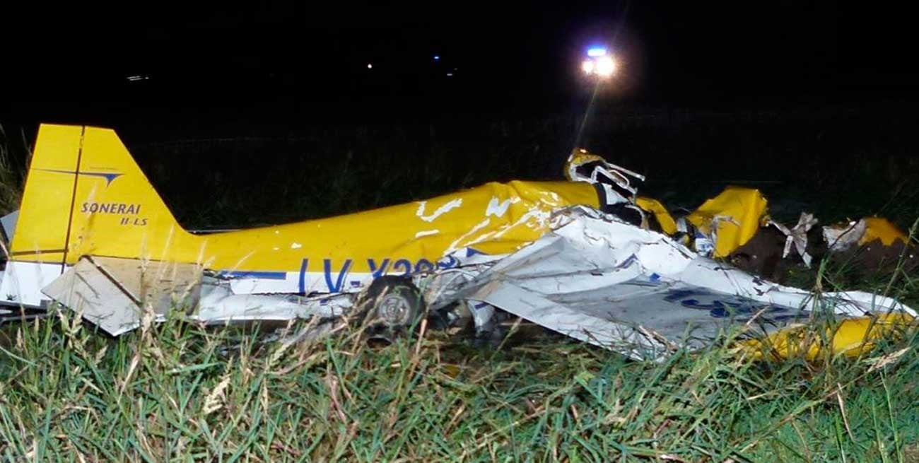 Accidente avion esperanza