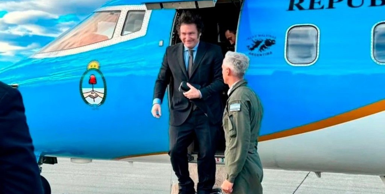 Entre el 15 y el 19 de enero, Milei realizó su primer viaje al exterior.