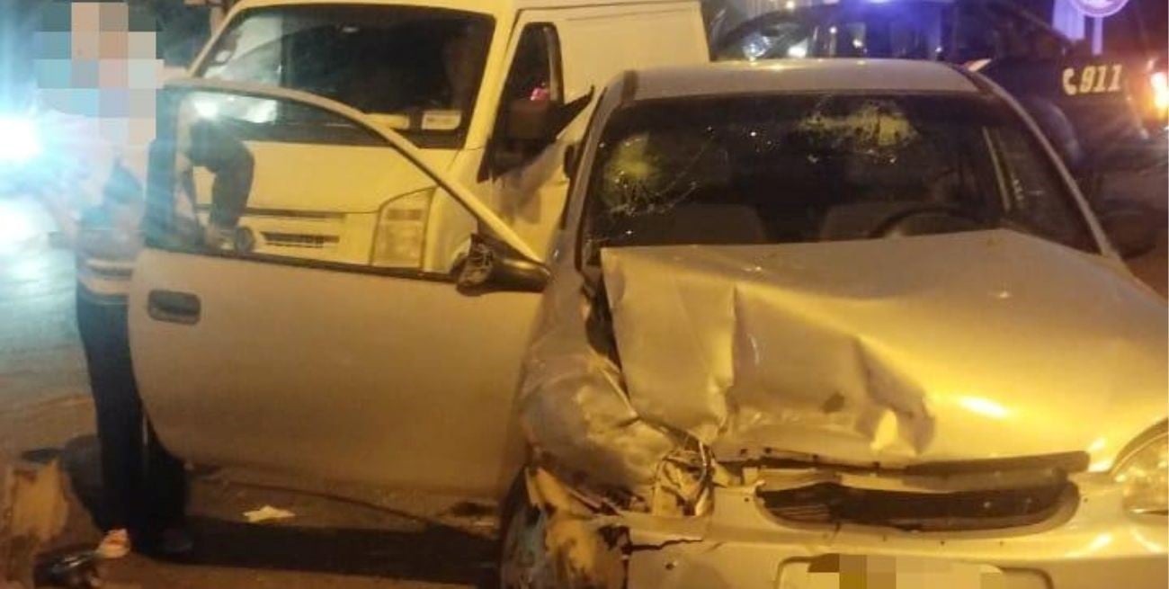 El Chevrolet Corsa fue el más damnificado. Créditos: El Litoral.