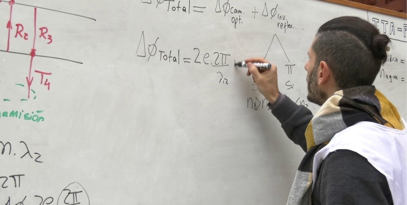 La cátedra de física fue la elegida para esta oportunidad.