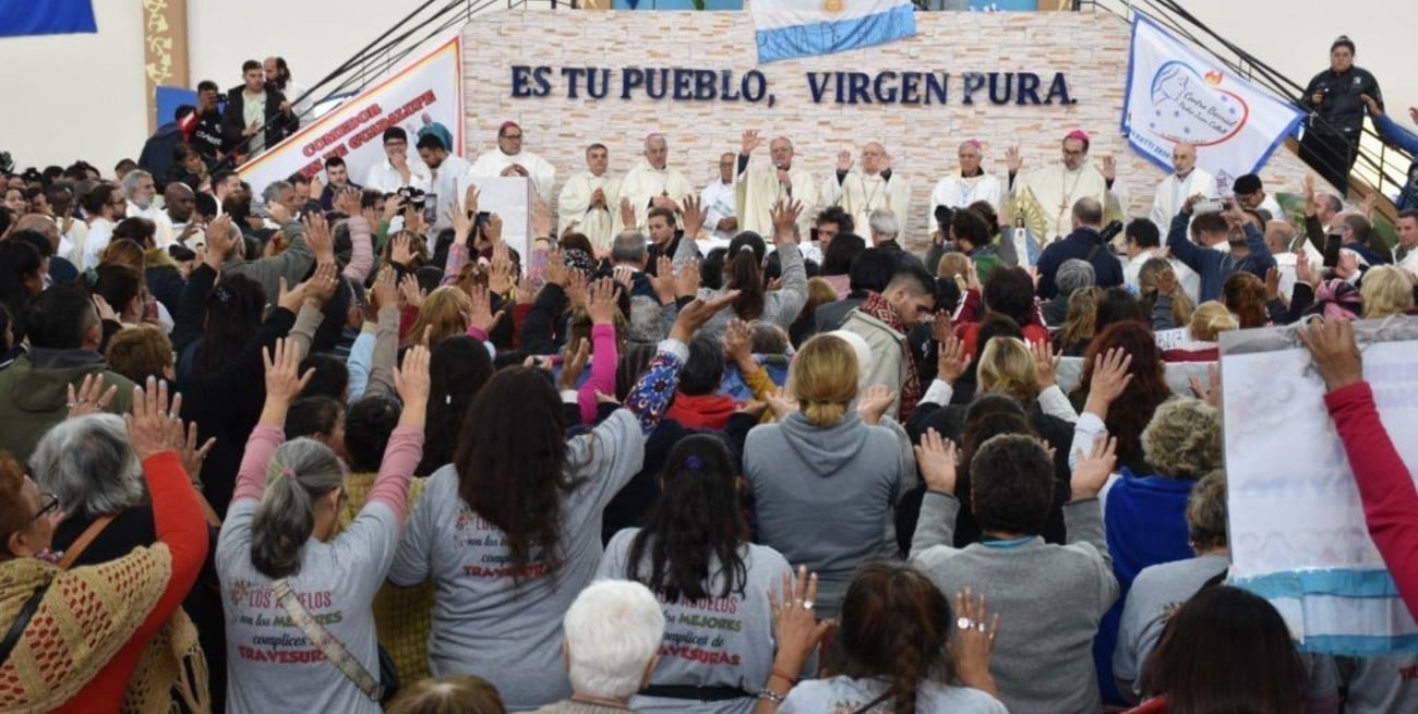 "El testimonio de aquellos que han encontrado nueva vida gracias al apoyo comunitario es una fuente de esperanza", subrayó Ojea. Gentileza: Conferencia Episcopal Argentina