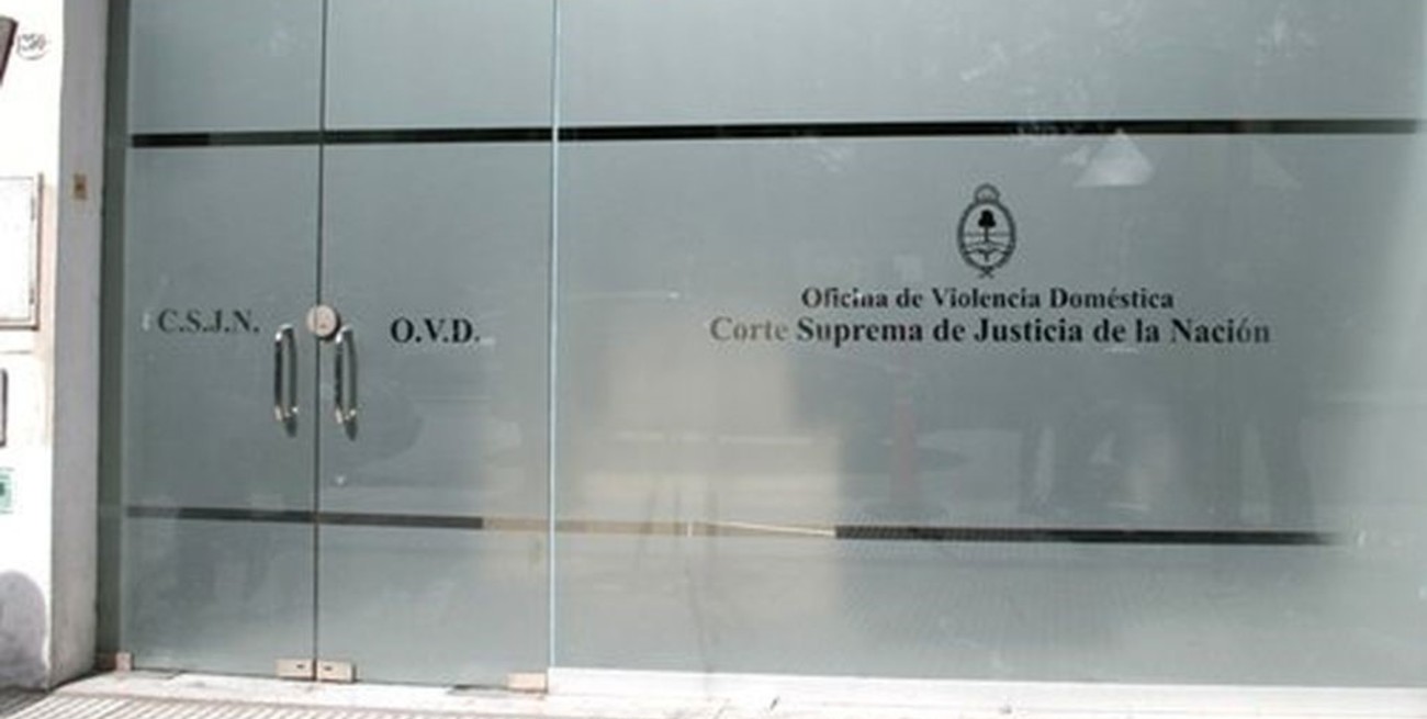 El informe corresponde a la Oficina de Violencia Doméstica, dependiente de la Corte Suprema de Justicia de la Nación. Foto: CIJ/Archivo
