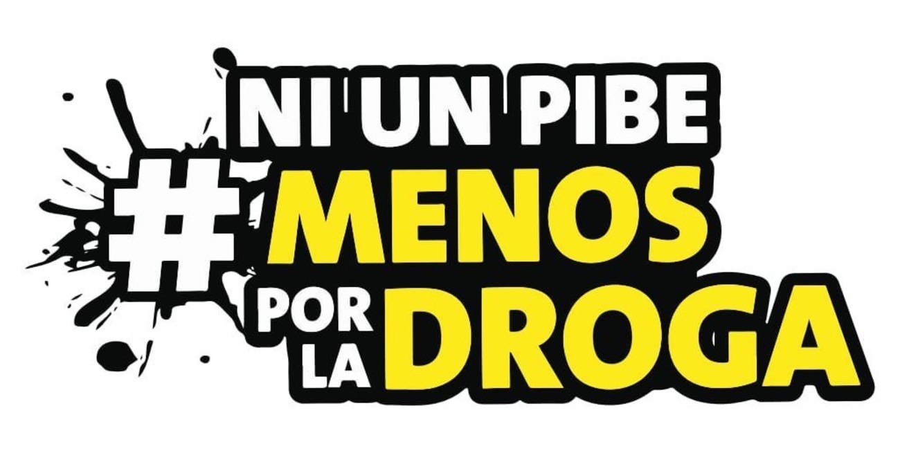 Organizaciones civiles y religiosas promueven alternativas de vida más allá del consumo, bajo el lema “Ni un pibe o piba menos por la droga”. Crédito: Federación de los Hogares de Cristo
