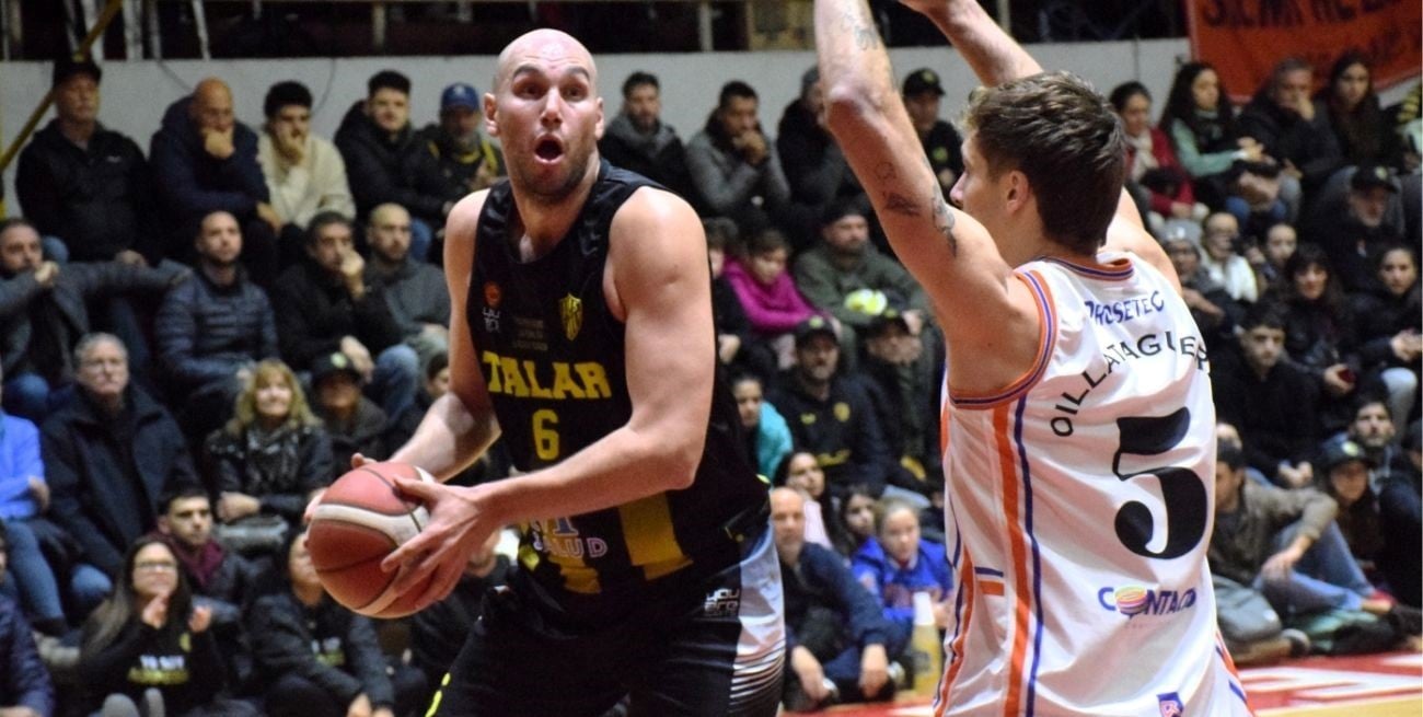 Federico Glinberg, pivote de El Talar.