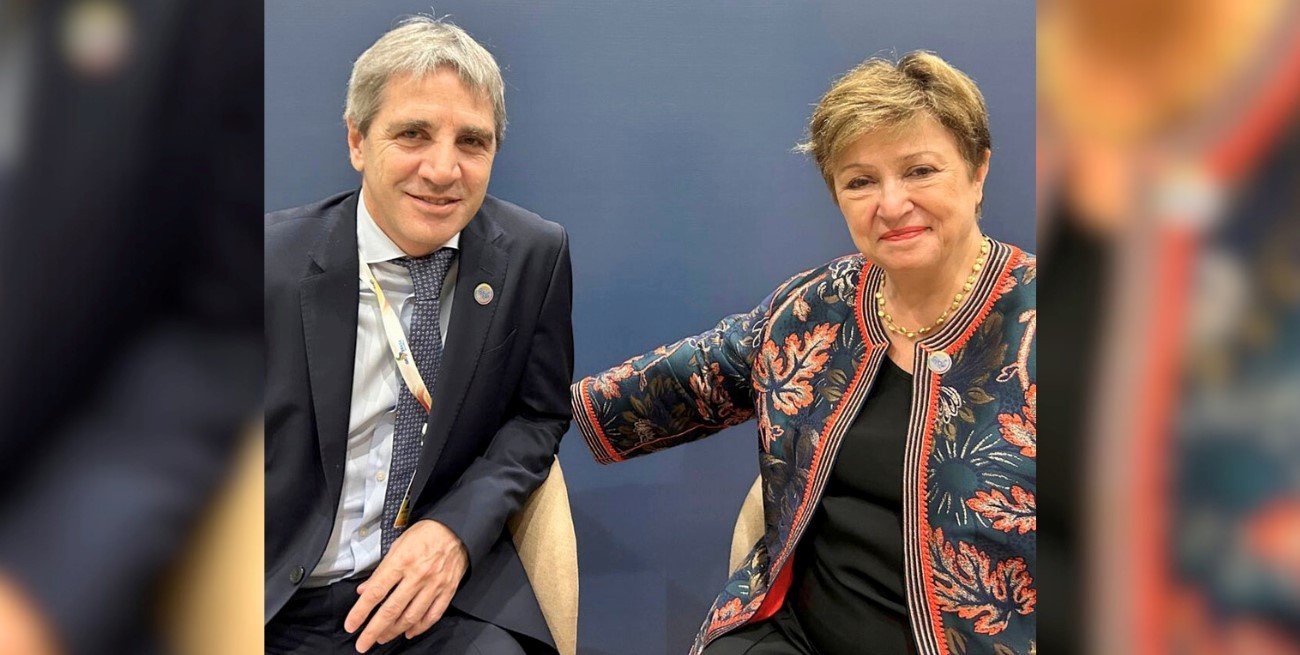 Georgieva se reunió con Caputo