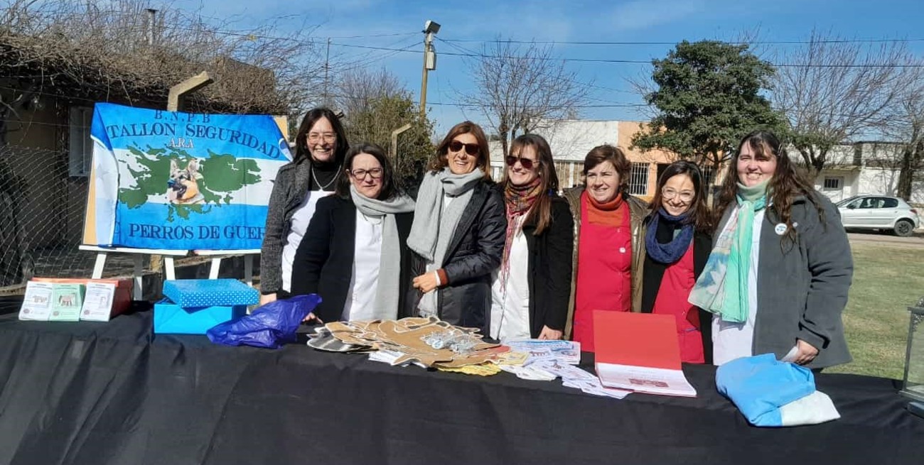 El proyecto involucró a docentes y directivos de dos instituciones educativas de la localidad.
Foto: Gentileza