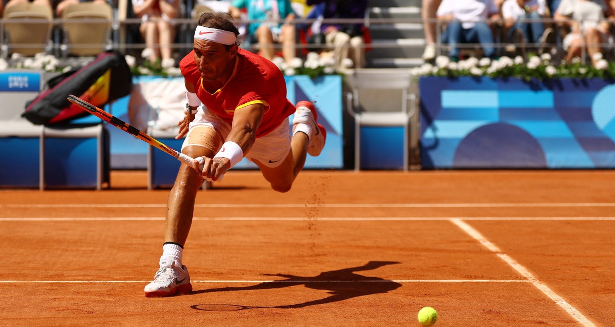 Nadal no supo encontrar el ritmo para dominar el partido. Créditos: REUTERS.