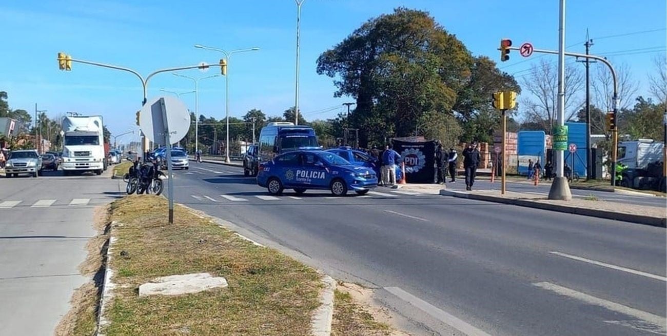 Lamentablemente un joven perdió la vida en el accidente.