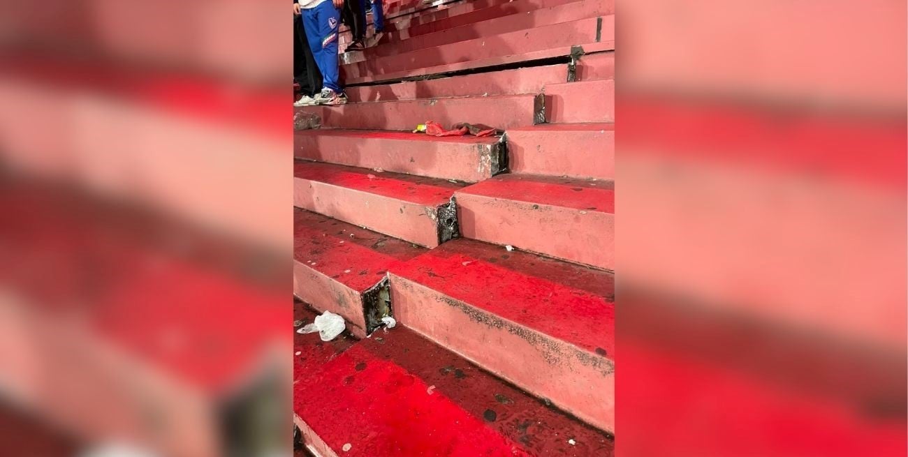 La imagen que difundieron los aficionados de Vélez en redes sociales.