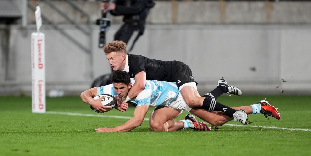 El seleccionado argentino se dio el gusto de ganar el primero de los duelos ante los All Blacks. Créditos: Prensa UAR / Gaspafotos