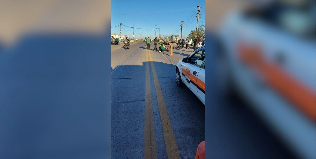 El inspector no sufrió lesiones de gravedad.