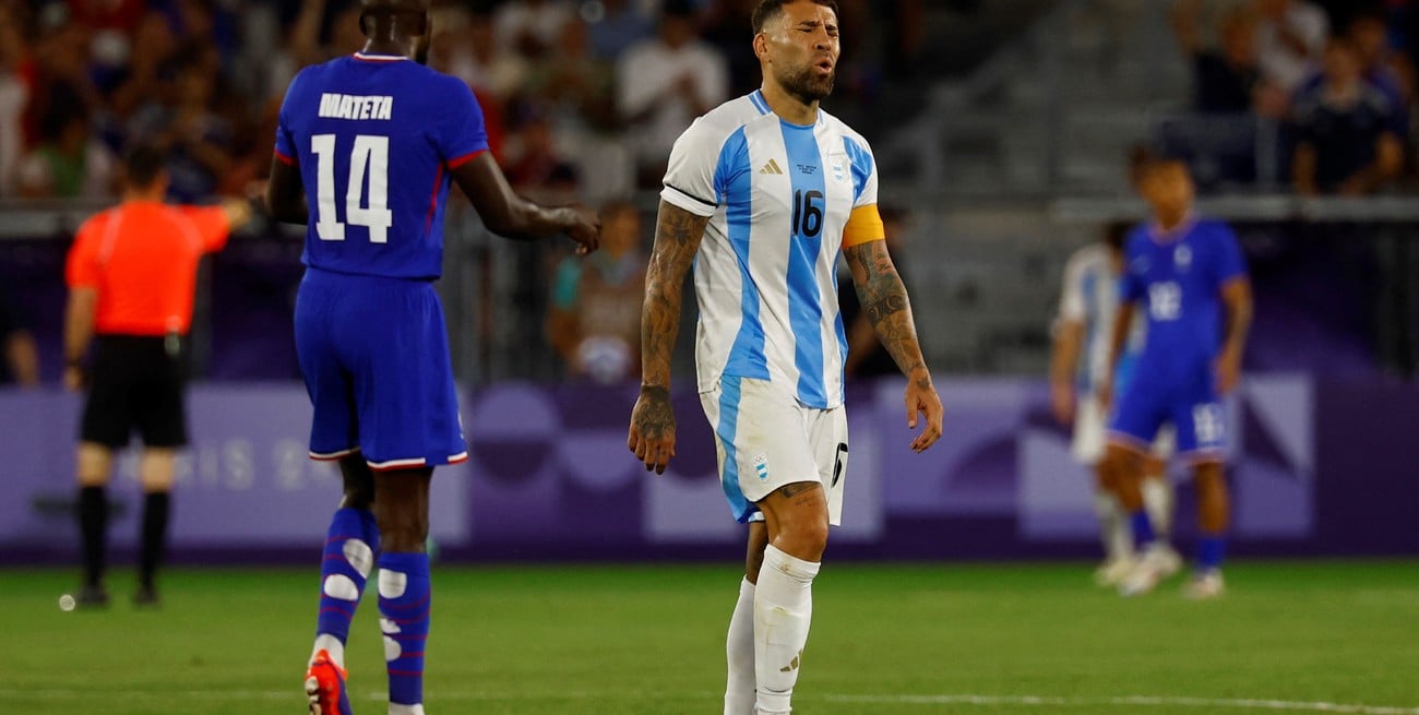 Otamendi fue uno de los mayores en los JJ.OO. Créditos: REUTERS/Susana Vera.
