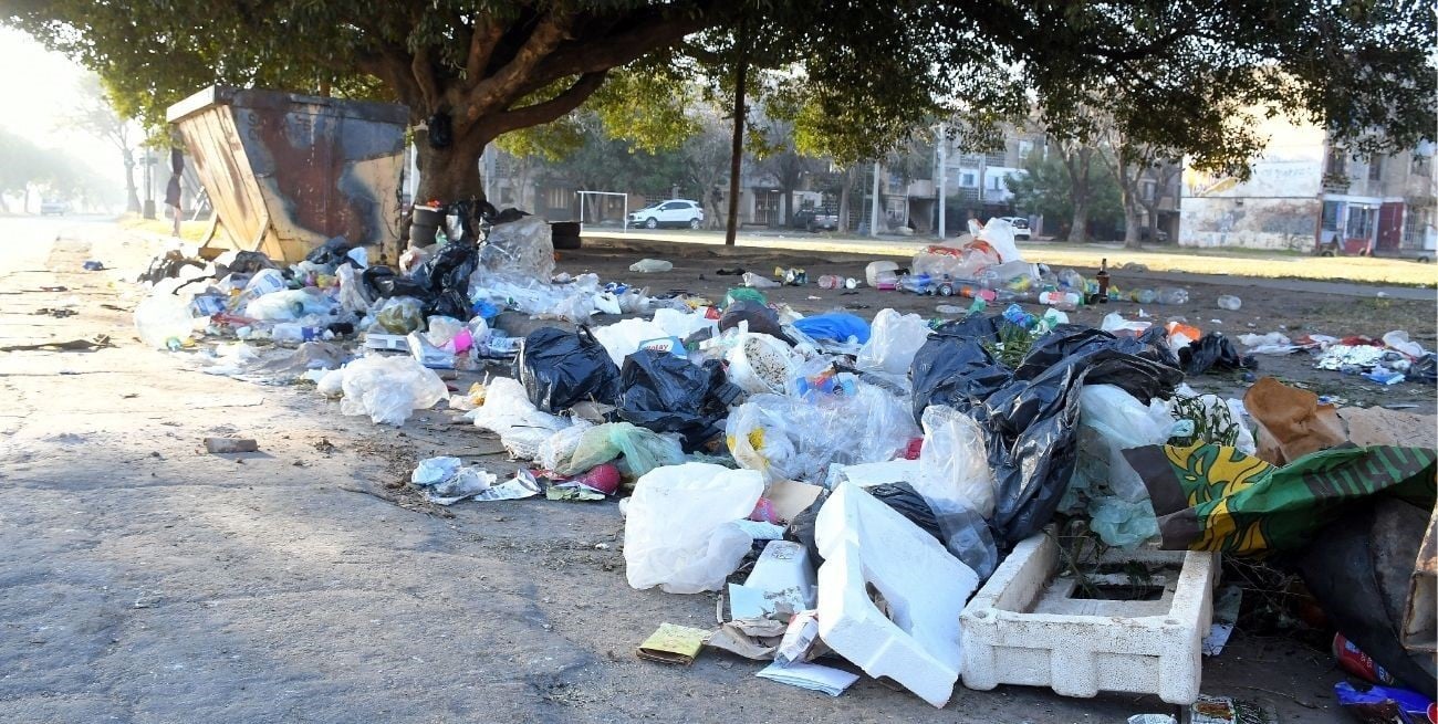 La gestión de los residuos es una problemática que acarrea la ciudad desde hace varios años. Foto: Guillermo Di Salvatore.