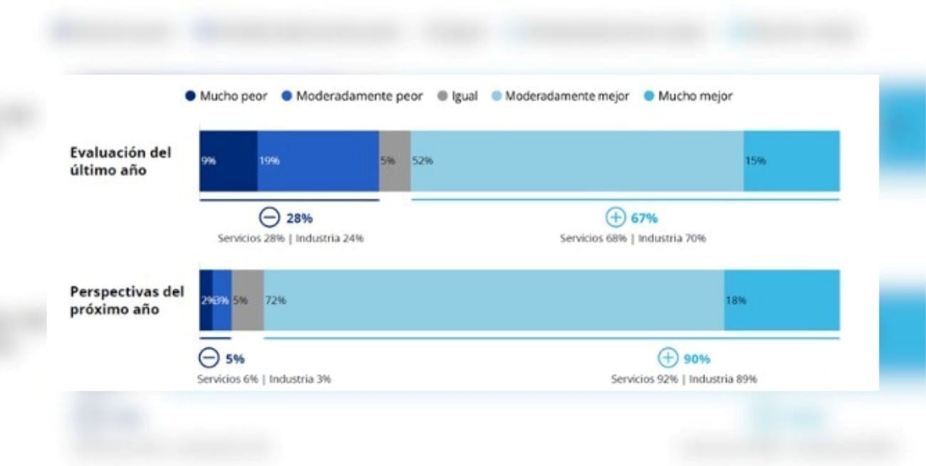 Los empresarios tienen buenas expectativas sobre la economía del país. Gentileza: Instituto para el Desarrollo Empresarial de la Argentina.