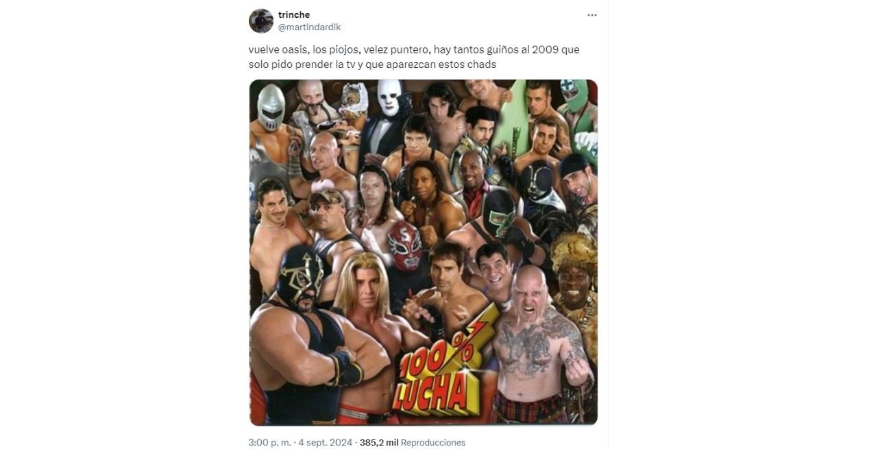 En X no se dejan de lado las coincidencias que se están viendo con los 2000.