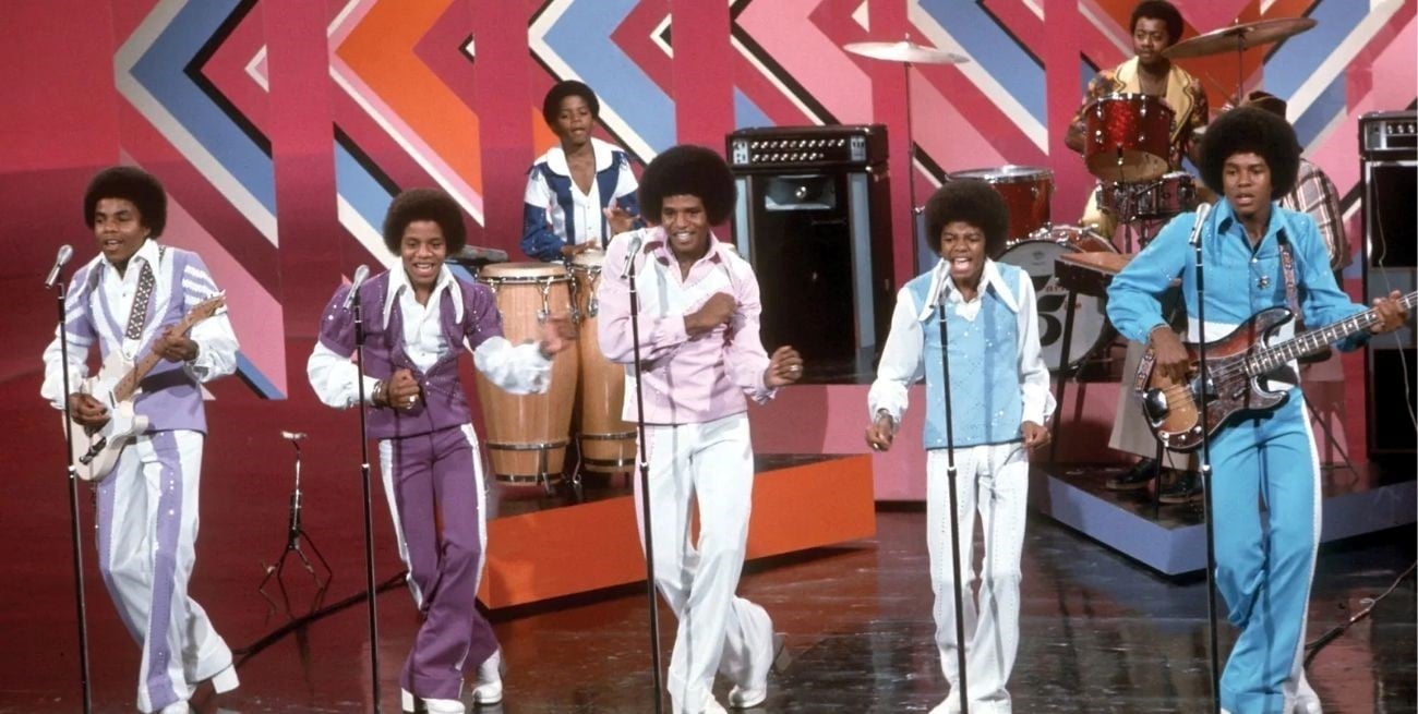 La icónica banda compuesta por los hermanos Jackson.