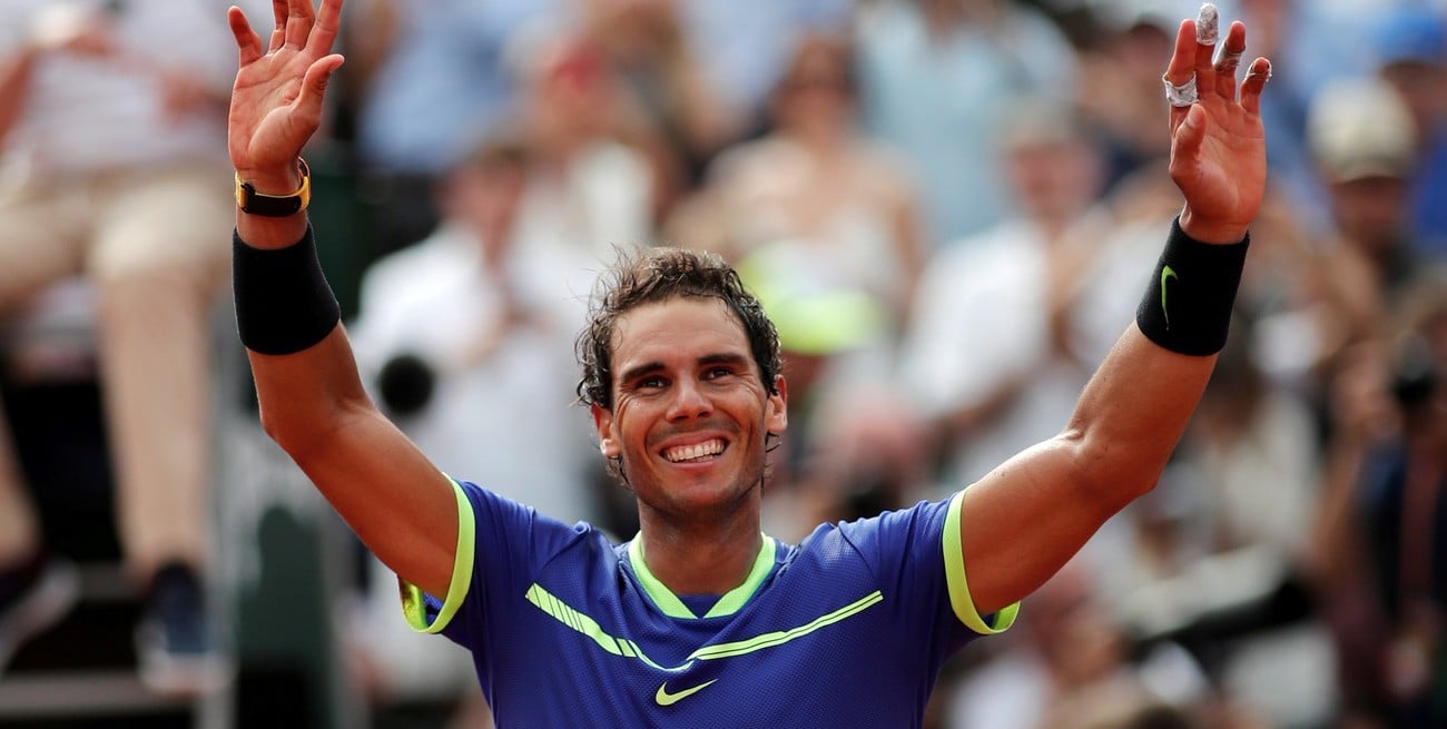 Tennis - French Open - Roland Garros, Paris, France - June 11, 2017 Spain's Rafael Nadal Reuters / Benoit Tessier paris francia rafael nadal campeonato torneo abierto roland garros 2017 tenis partido final tenista español ganador del torneo
