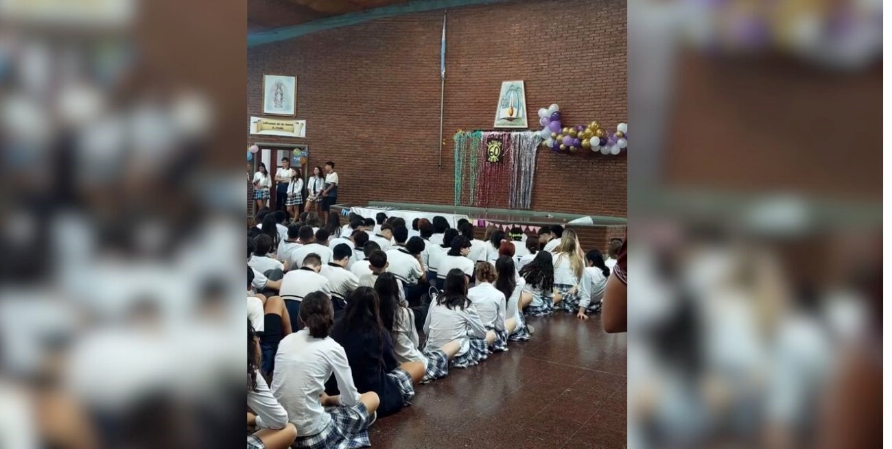 El colegio cuenta con un aproximado de 270 estudiantes. Gentileza.