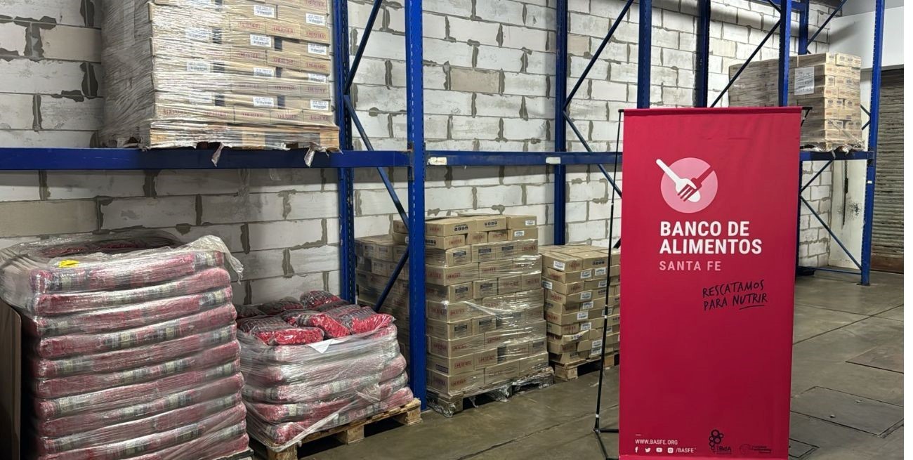 La institución cuenta con galpón propio. Gentileza Basfe.