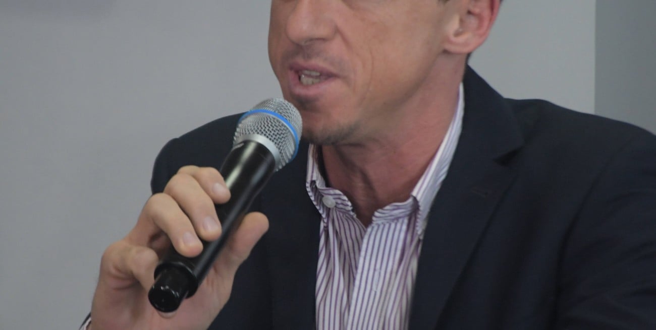 Julio Garibaldi, destacó que “Recreo tenga una nueva institución educativa, tiene que ver con una comunidad que se proyecta en crecimiento”. Foto: Luis Cetraro