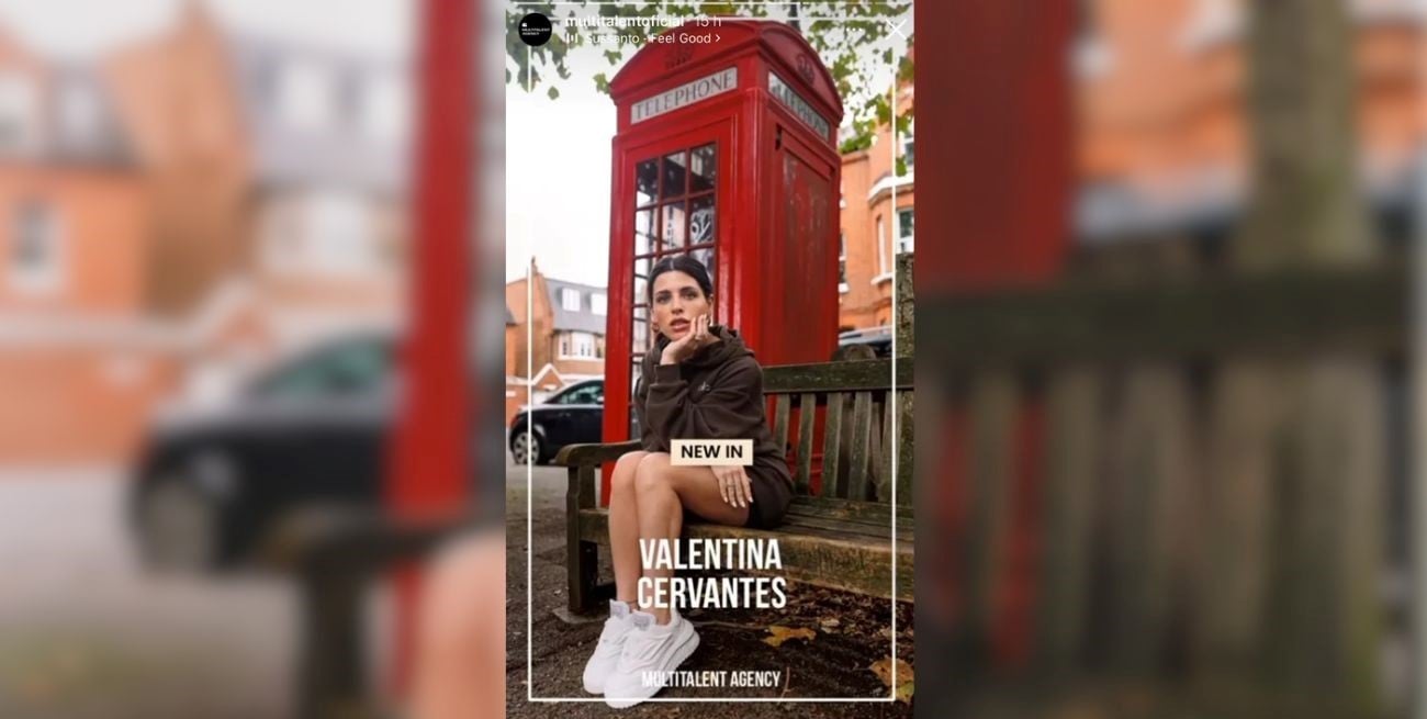 La presentación de Multitalent en su cuenta de Instagram.