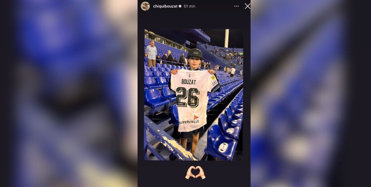 El "Chiqui" Bouzat se alegró por el desenlace.