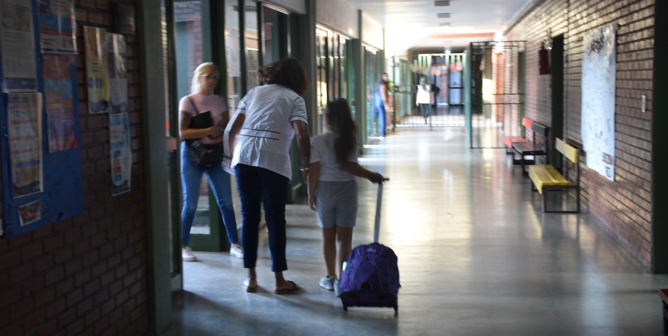 Como este año, el Ministerio de Educación prevé iniciar las clases en febrero. Crédito: Flavio Raina