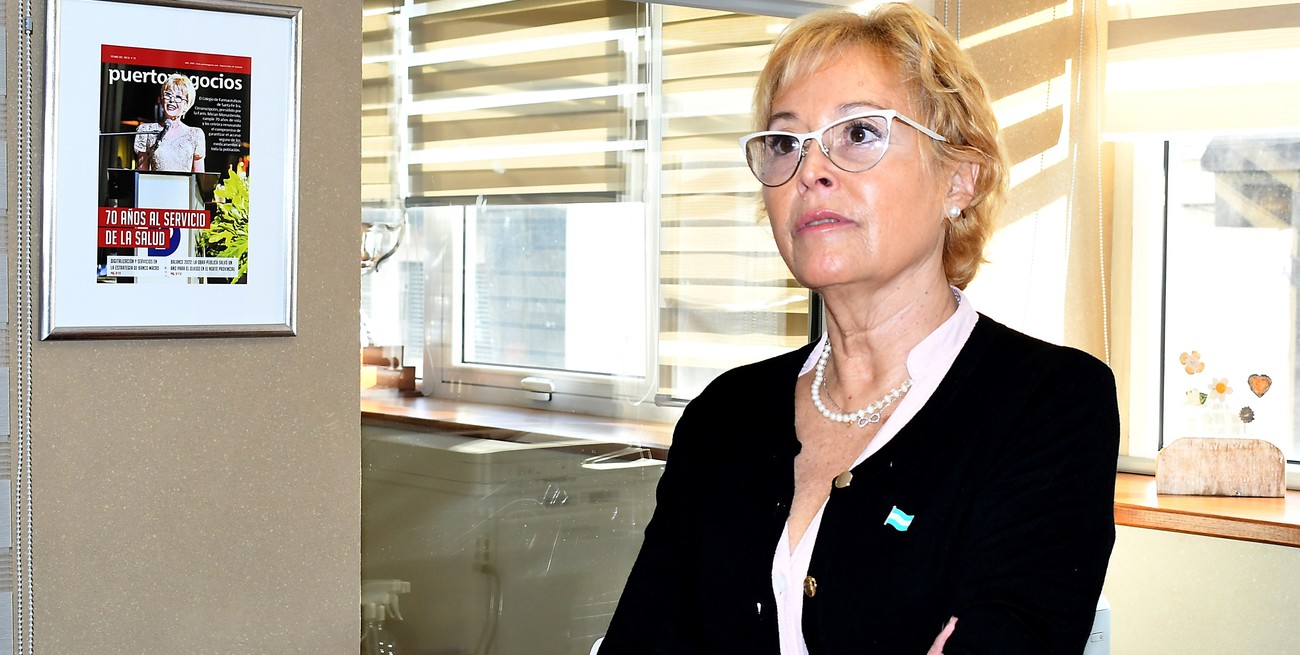 "Uno lamenta muchísimo porque cuando se llega a esa edad merecería poder afrontar sus gastos de forma autónoma", consideró Miriam Monasterolo, presidenta del Colegio de Farmacéuticos de Santa Fe. Crédito: Flavio Raina