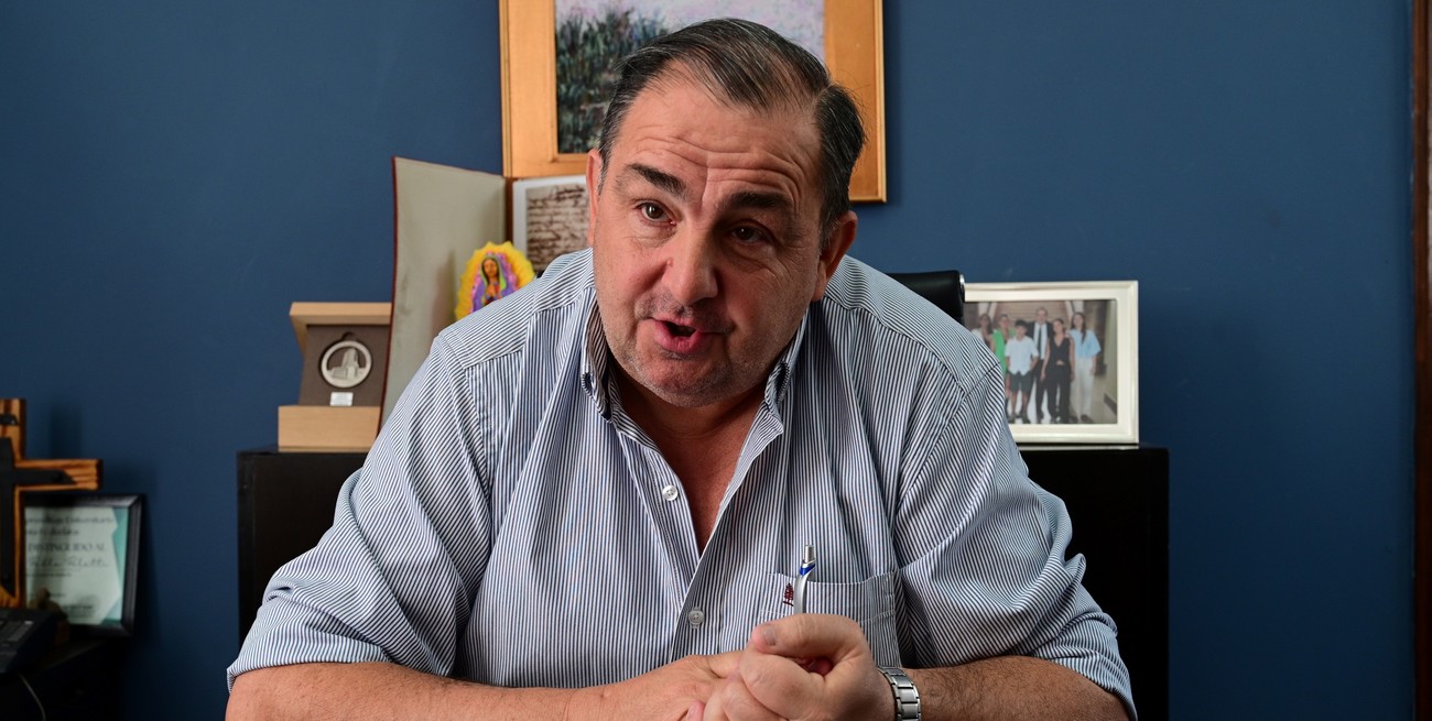 "Hay que analizar muy bien los números: primero para ver si corresponde (el incremento); segundo, en qué magnitud; y tercero, sobre cómo se trabaja en la mesa de discusión", dijo el intendente Juan Pablo Poletti. Crédito: Flavio Raina