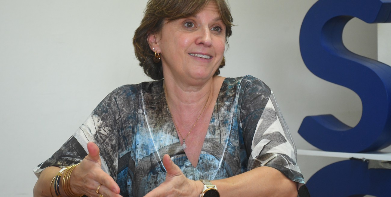 Christèle Sauder, experta de France Éducation International (FEI). Crédito: Luis Cetraro
